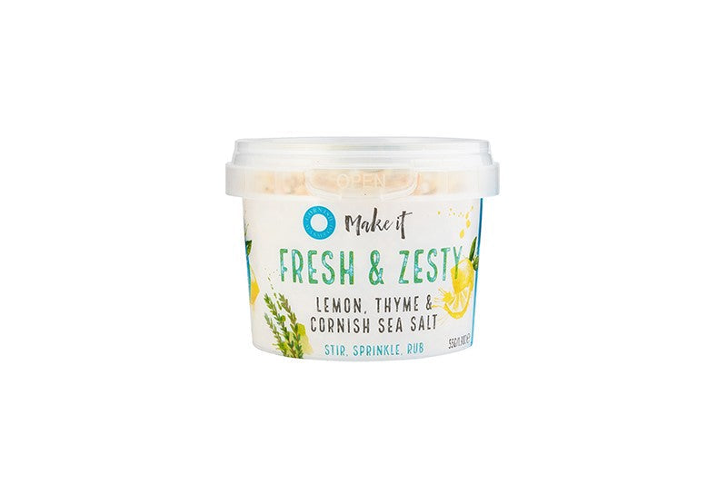 Cornish Sea Salt Fresh & Zesty Lemon, Thyme and Sea Salt 55 g