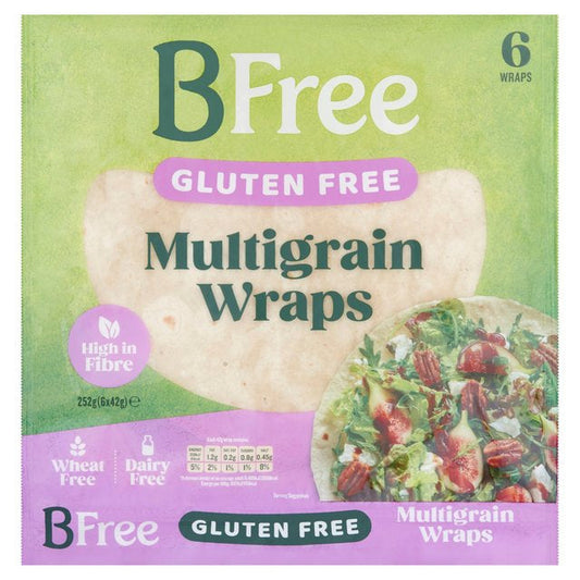 BFree Gluten & Wheat Free Multigrain Wrap 6 x 46g