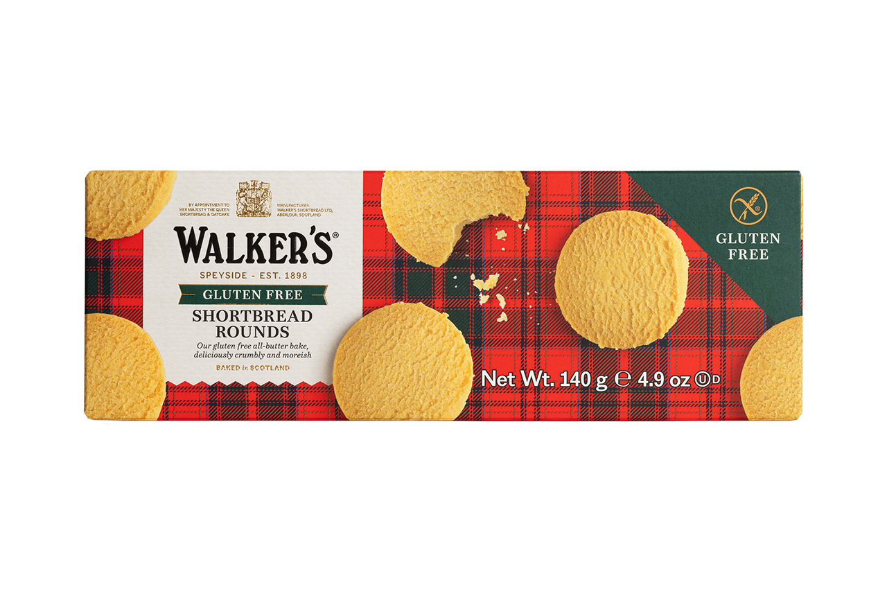 Walkers Gluten Free Shortbread 140g