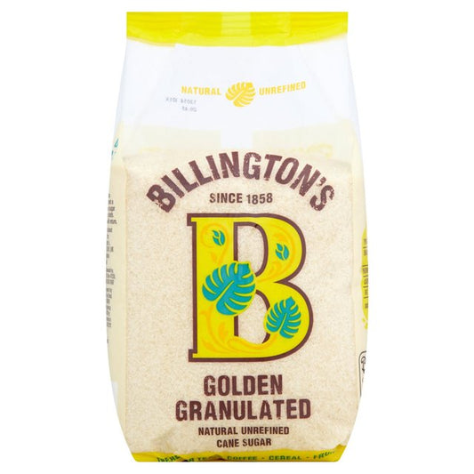 Billington's Natural Golden Granulated Sugar 1kg