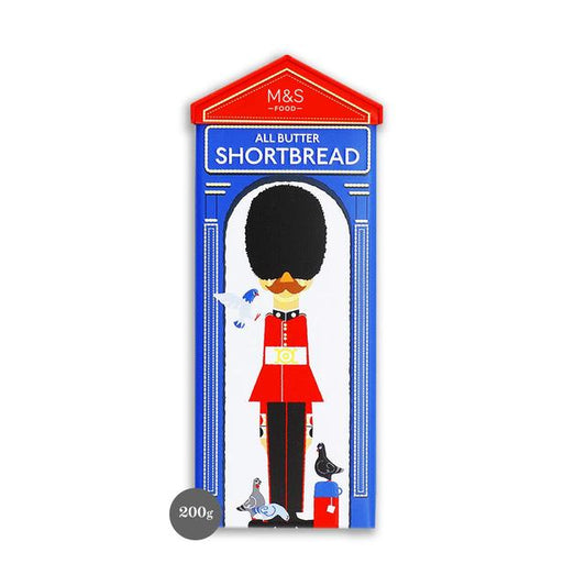 Marks & Spencer All Butter Shortbread Beefeater Tin