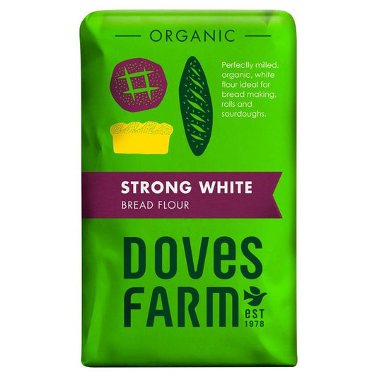 Doves Farm Organic Strong White Bread Flour - 1.5kg