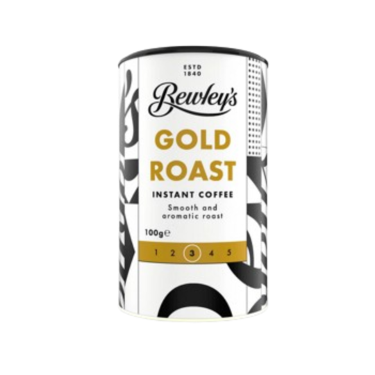 Bewley's Gold Roast Strength 3 Instant Coffee 100g