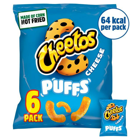 Cheetos CHEESE Puffs 6 X 13g