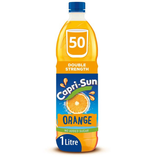 Capri Sun No Added Sugar Multivitamin Orange Squash 1L