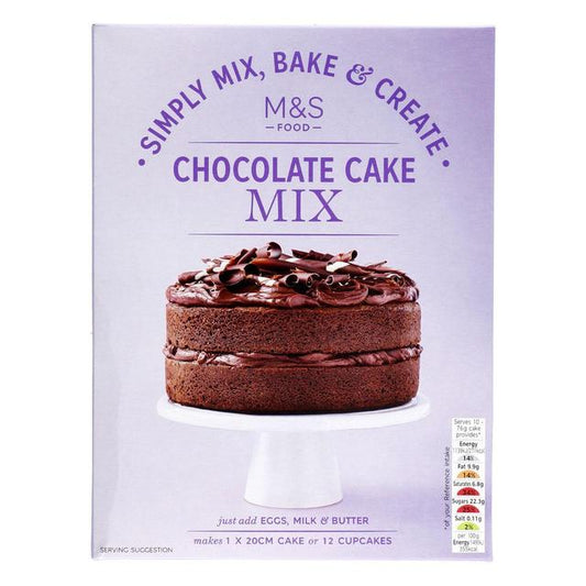 Marks & Spencer Chocolate Cake Mix 500g