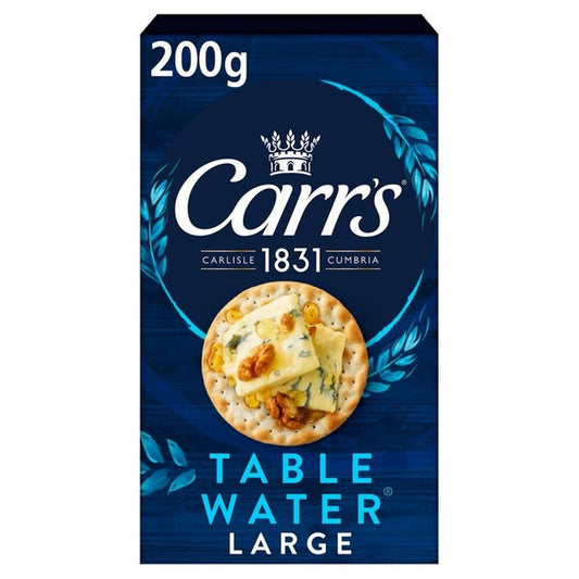 Carr's Table Water Biscuits LARGE (200g)