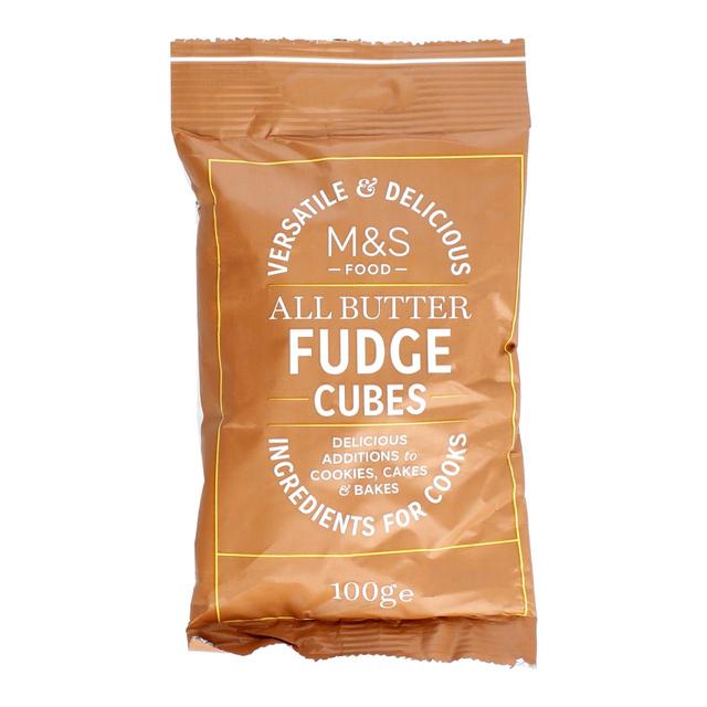 Marks & Spencer All Butter Fudge Cubes for Baking 100g