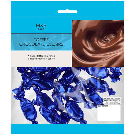 Marks & Spencer Toffee Chocolate Eclairs 200g