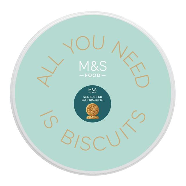 Marks & Spencer All Butter Oat Biscuits in a Tin 230g