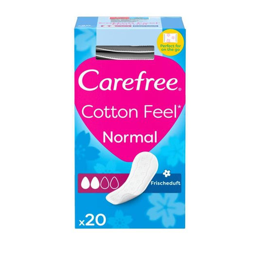 Carefree Cotton Fresh Scent Pantyliners, 20 Count