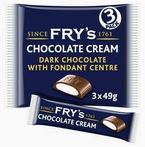 Fry's Chocolate Cream 3 X 49g