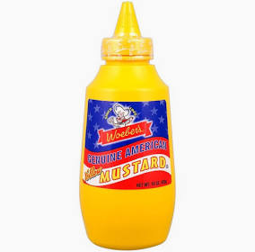 Woebers American Mustard 453g