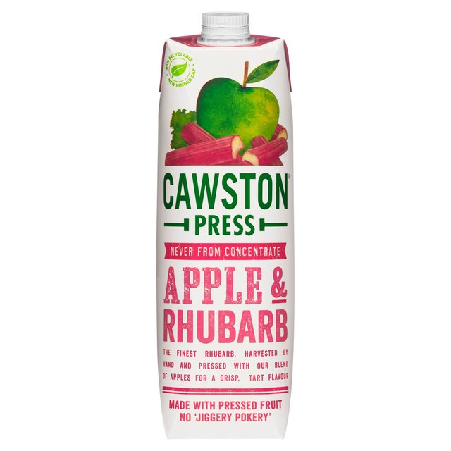 Cawston Press Apple And Rhubarb Juice 1Ltr