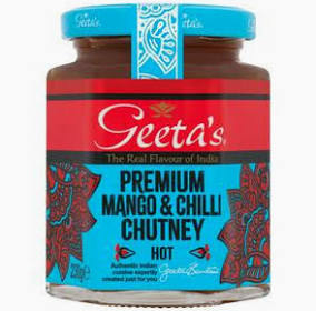 Geeta's Mango & Chilli Chutney (230g)