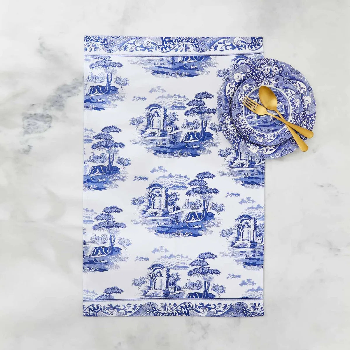 Spode Blue Italian Tea Towel