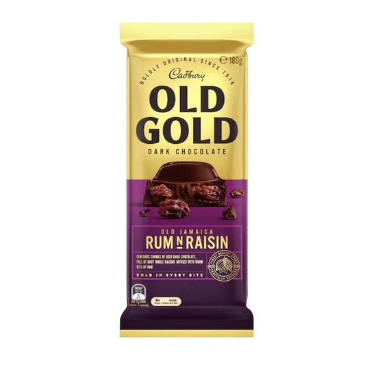 Cadbury Old Gold - Old Jamaica Rum & Raisin (180g)