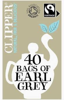 Clipper Organic Earl Grey Tea Bags 40 per pack