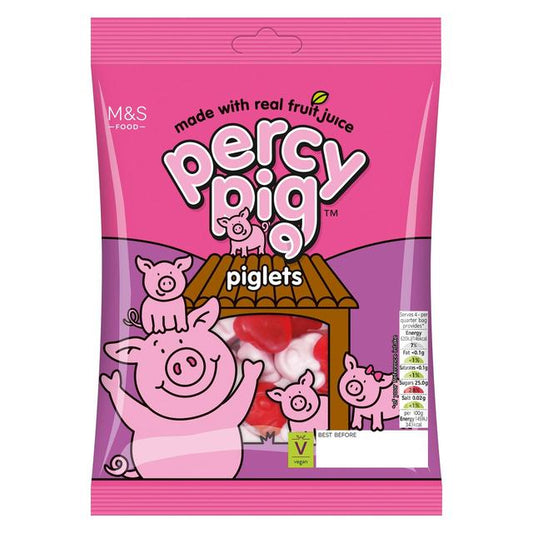 Marks & Spencer Percy Pig Piglet Fruit Gums