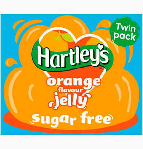 Hartley's Sugar Free Orange Jelly Crystals 23g