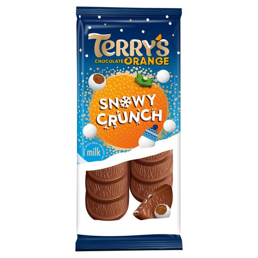 Terry's Chocolate Snowy Crunch Tablet 90g