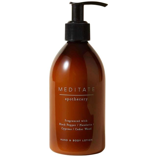 M&S Apothecary Meditate Hand and Body Lotion Cypress & Cedar Wood