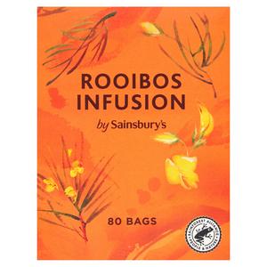 Sainsbury's Rooibos x80 Tea Bags 200g