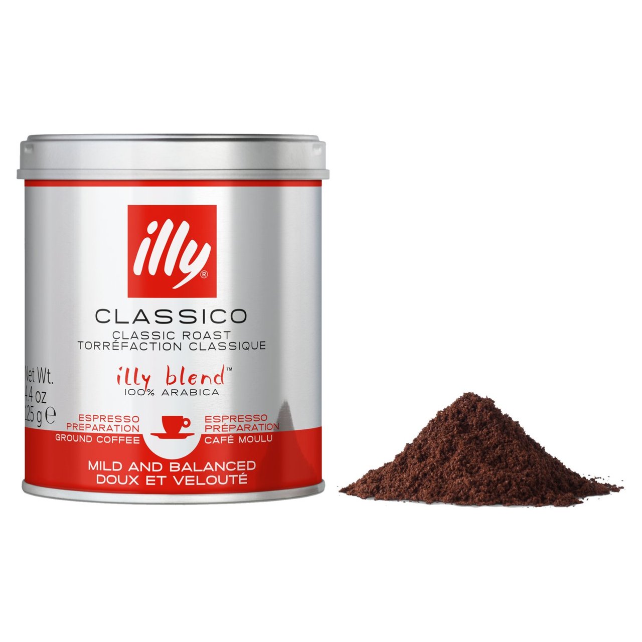 illy Espresso Coffee Classic Roast 125g