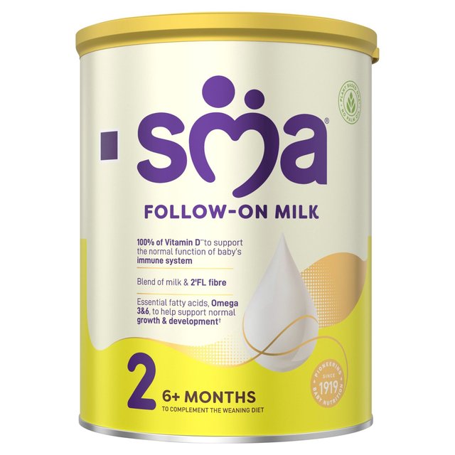 SMA Pro 2 Follow-on Milk Powder, 6 mths+ 800g