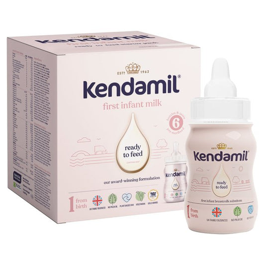 Kendamil Stage 1 First Infant Milk Starter Pack 6 x 70ml