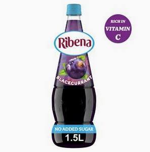 Ribena Blackcurrant No Added Sugar 1.5L