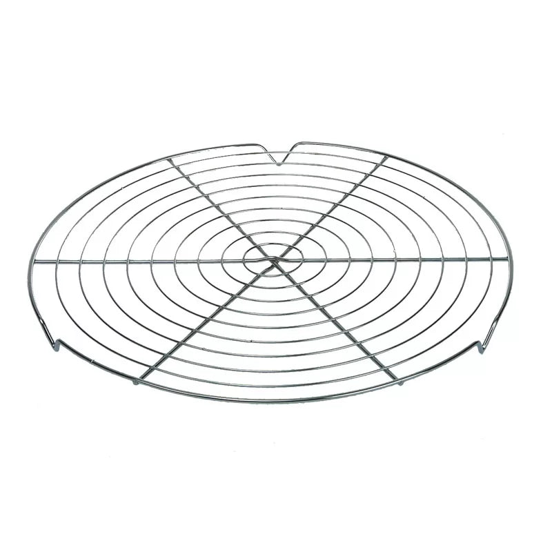 Chrome Round Cooling Rack - 30cm diameter