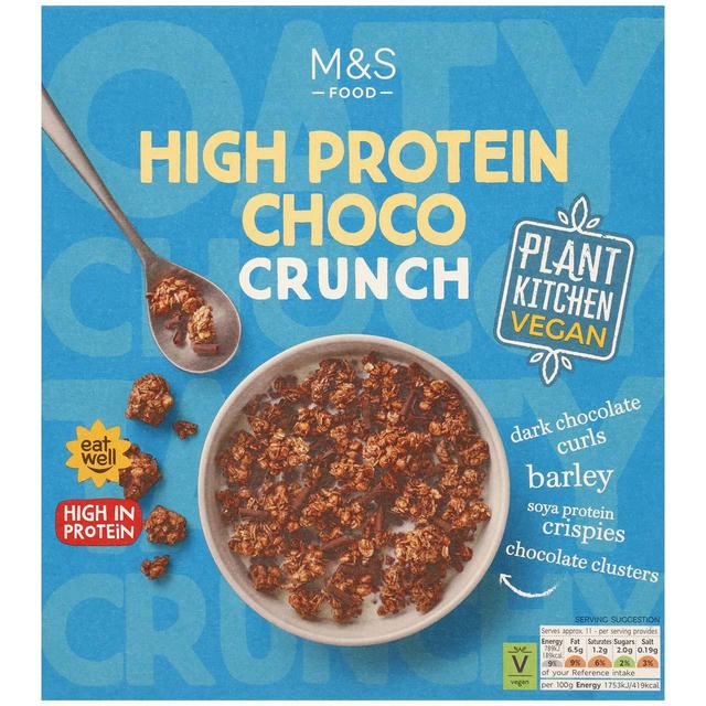 Marks & Spencer High Protein Vegan Chocolate Crunch 500g