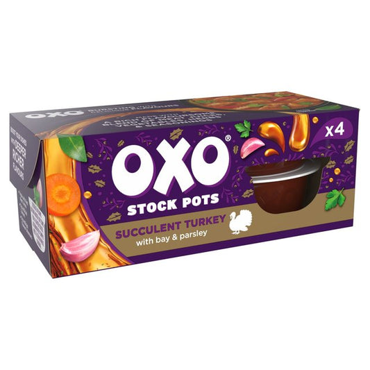 Oxo Stock Pots Turkey 4 x 80g