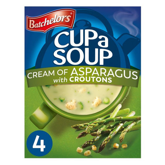 Batchelors Cup A Soup Cream of Asparagus 4 Sachets