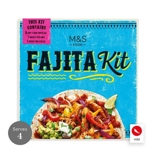 M&S Smoky BBQ Fajita Kit 553g