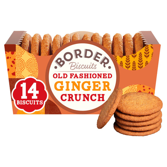 Border Biscuits Old Fashioned Ginger Crunch 150g