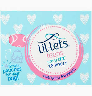 Lil-Lets Teens Liners (16 per pack)