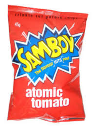 Samboy Atomic Tomato Chips (45g)