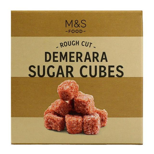 Marks & Spencer Rough Cut Demerara Sugar Cubes 250g