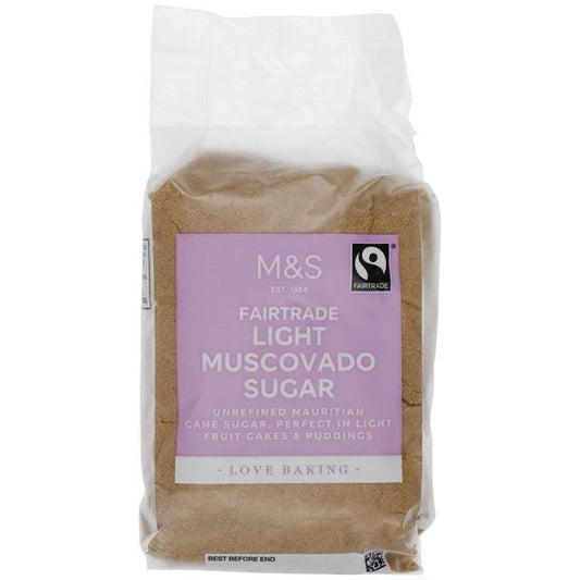 Marks & Spencer Fairtrade Light Muscovado Sugar 500g