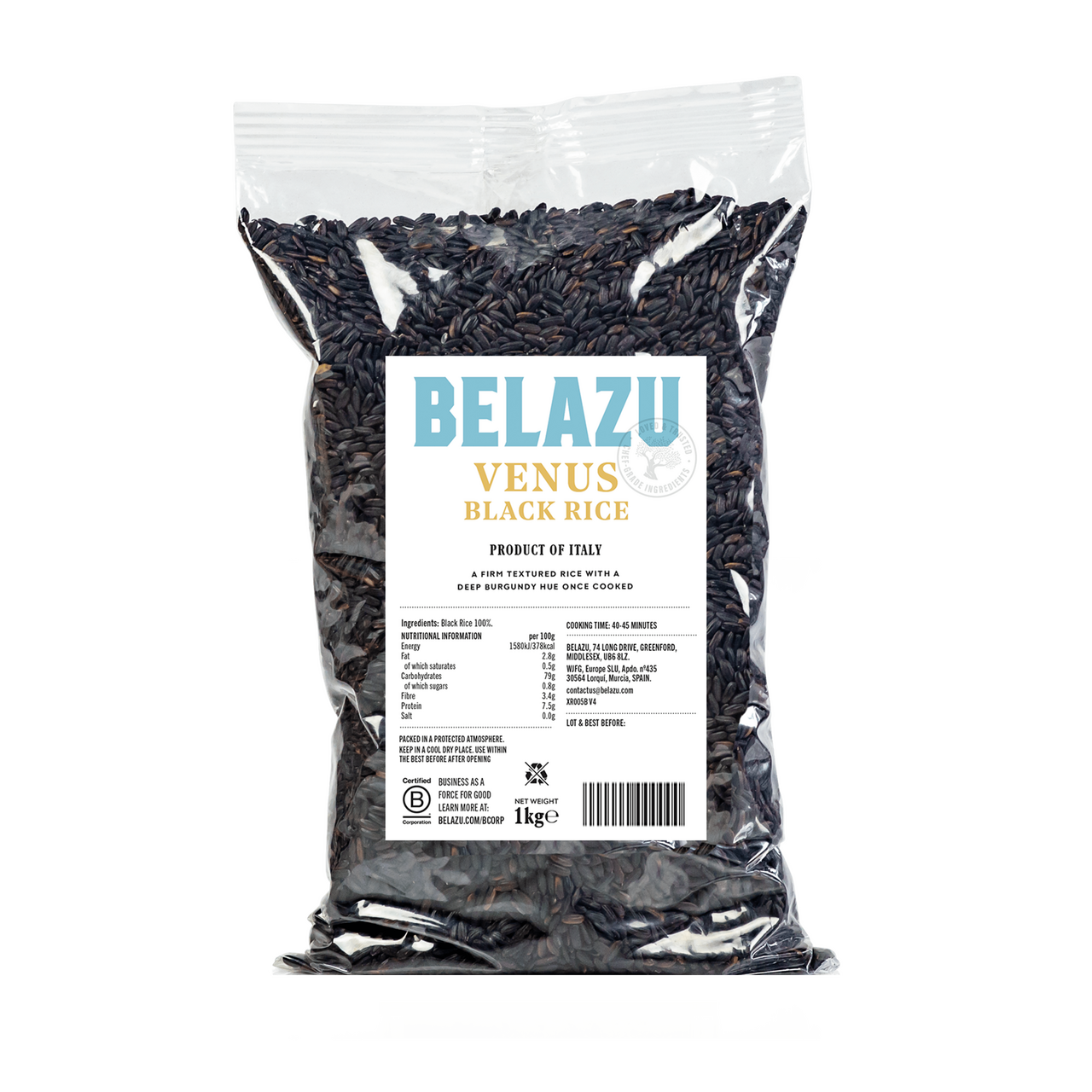 Belazu Venus Black Rice 1kg