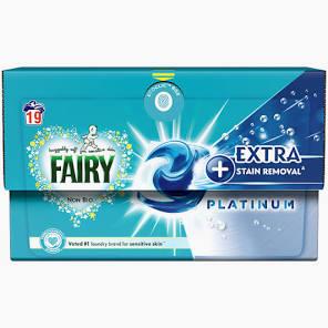 Fairy Non Bio Pods Washing Capsules Sensitive Skin 19 per pack