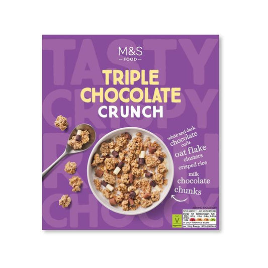 Marks & Spencer Triple Chocolate Crunch 500g