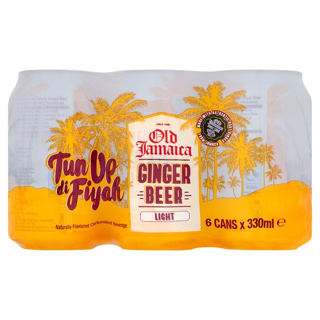 Old Jamaica Diet Sugar Free Ginger Beer 6 X 330ML