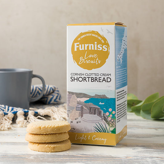 Furniss Of Cornwall Clotted Cream Shortbread 200g