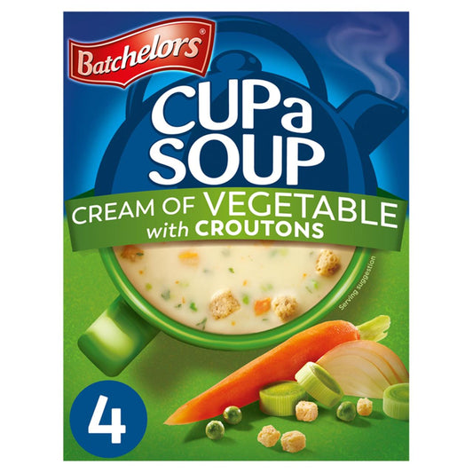 Batchelors Cup A Soup Cream of Vegetable 4 Sachets