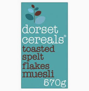 Dorset Cereals Tasty Toasted Spelt Flakes Muesli (570g)