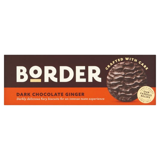 Border Biscuits Dark Chocolate Gingers 150g