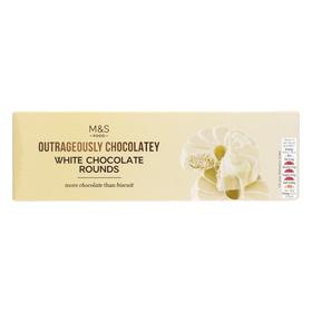 Marks & Spencer Outrageously Chocolatey White Chocolate Rounds